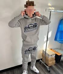 TS Shooters Technical Tracksuit - Grey/Blue