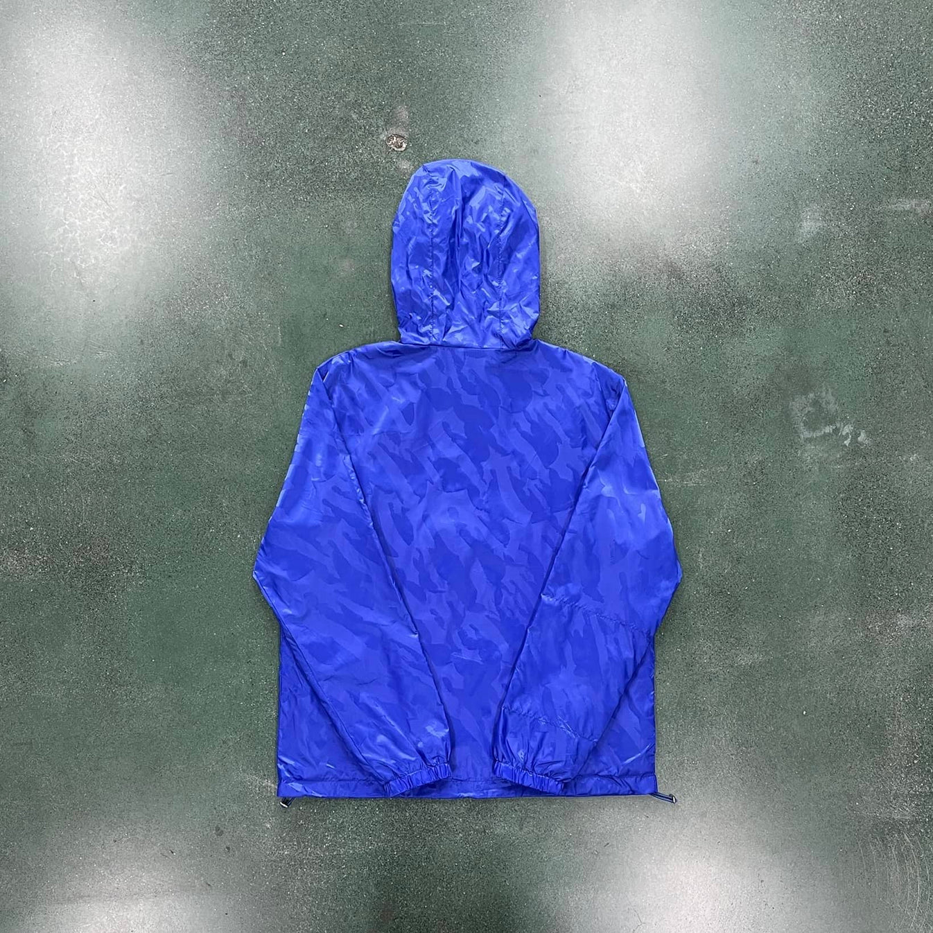 TS Irongate T Jacquard Windbreaker - Black/Blue
