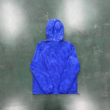 TS Irongate T Jacquard Windbreaker - Black/Blue