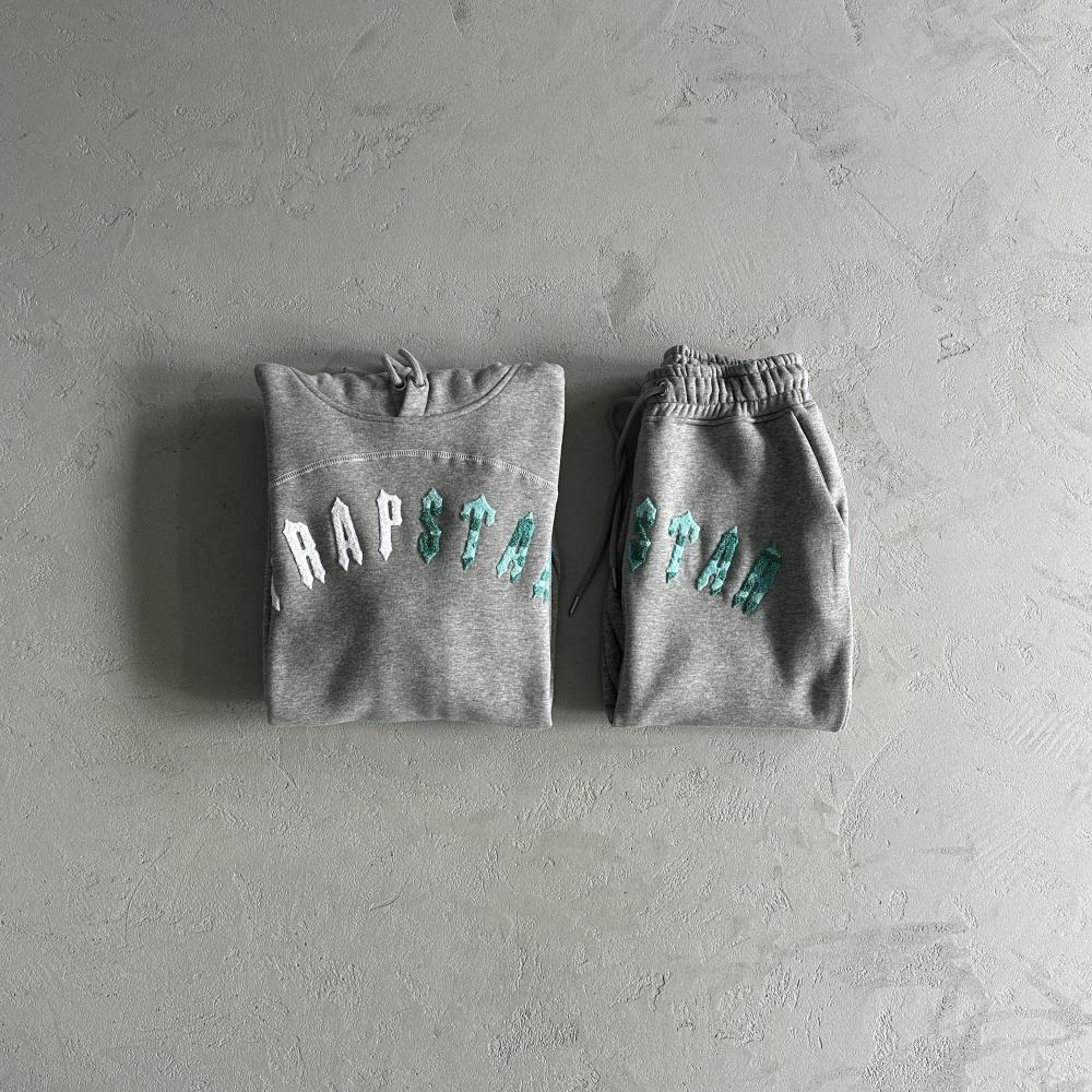 TS Irongate Chenille Arch Tracksuit - Grey/Blue
