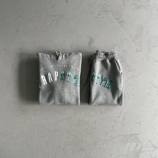 TS Irongate Chenille Arch Tracksuit - Grey/Blue
