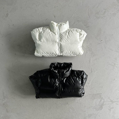 TS Irongate Embossed Puffer Jacket - Black/White