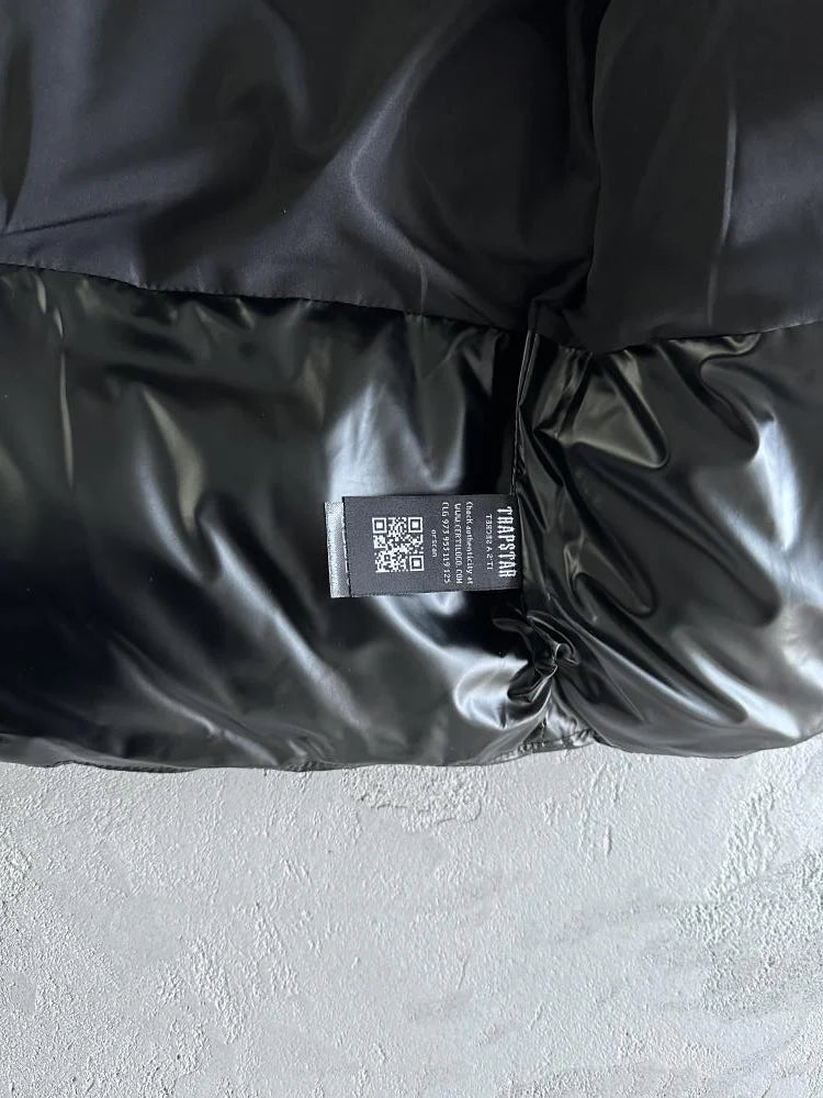 TS Irongate Embossed Puffer Jacket - Black/White