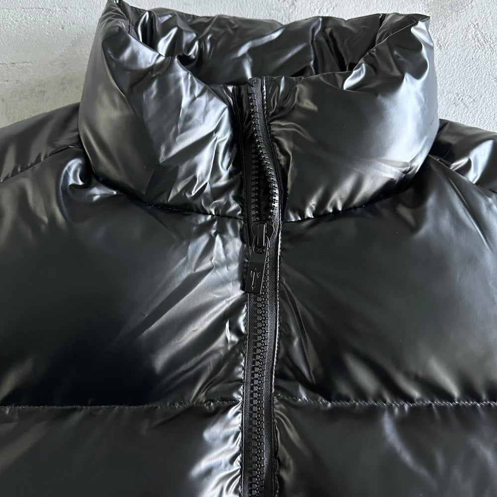 TS Irongate Embossed Puffer Jacket - Black/White