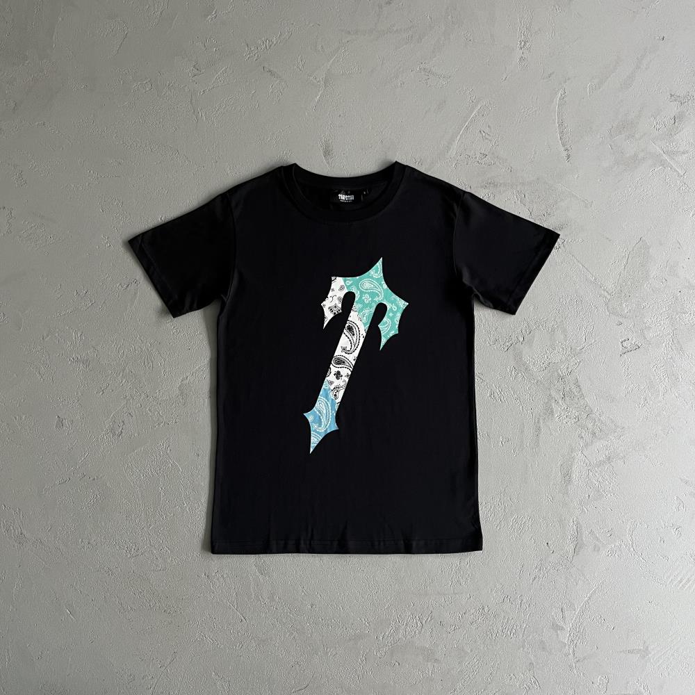 TS Irongate Palsley T-Shirt - Black