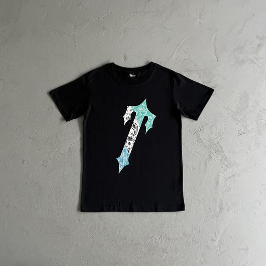 TS Irongate Palsley T-Shirt - Black