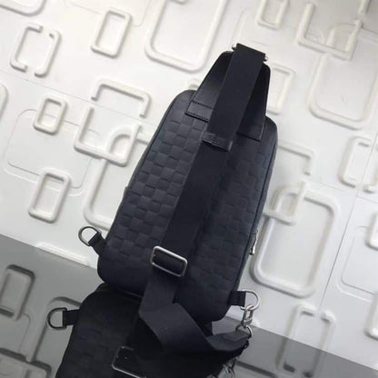 LV Avenue Sling Bag - Black