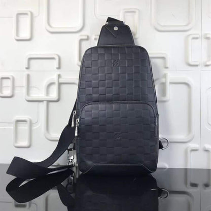 LV Avenue Sling Bag - Black