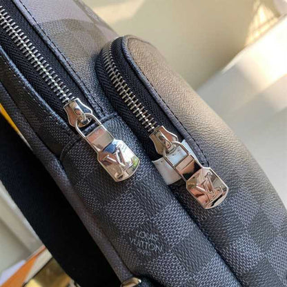 LV Damier Avenue Sling Bag - Black/White