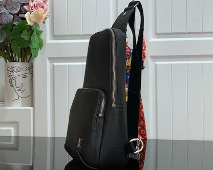 LV Avenue Sling Bag - Black