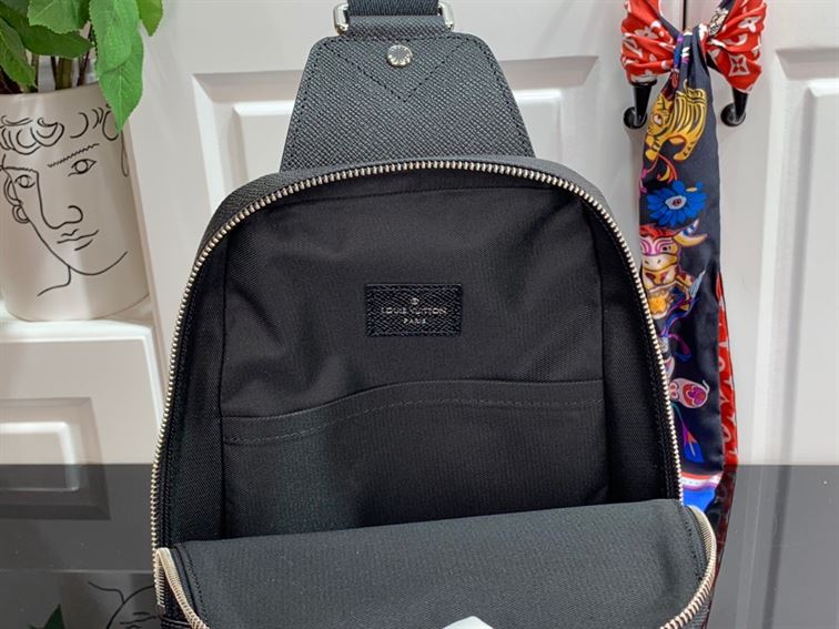 LV Avenue Sling Bag - Black