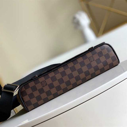 LV District PM Damier Messenger Bag - Brown