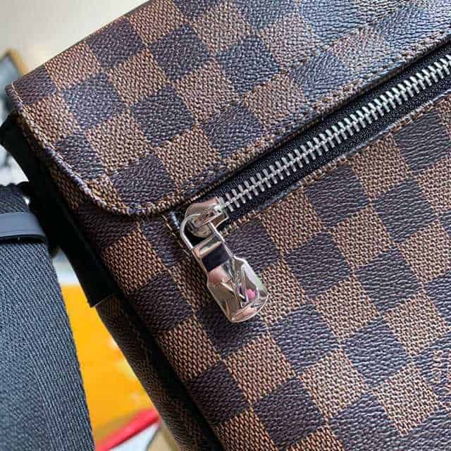 LV District PM Damier Messenger Bag - Brown