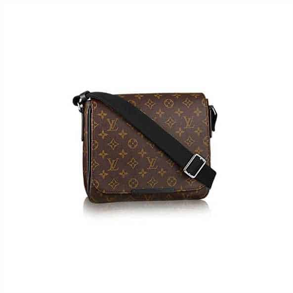 LV District PM Monogram Messenger Bag - Brown