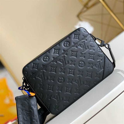 LV Duo Messenger Bag - Black