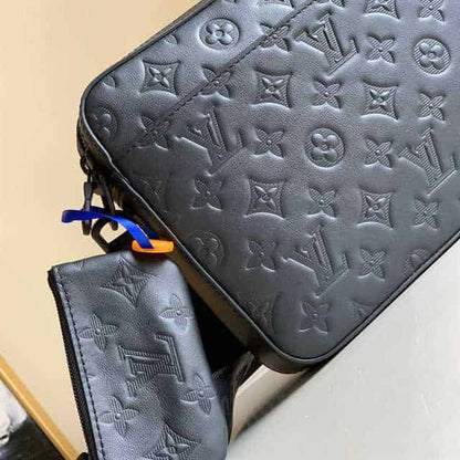 LV Duo Messenger Bag - Black