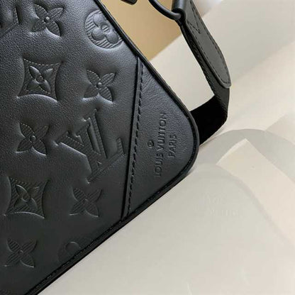 LV Duo Messenger Bag - Black