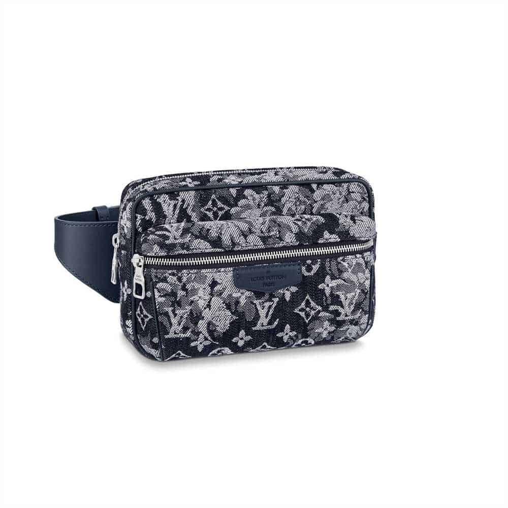 LV Outdoor Bumbag Monogram Canvas - Black/White