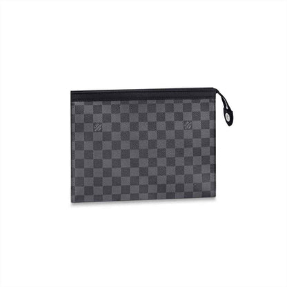 LV Voyage MM Monogram Pochette - Black