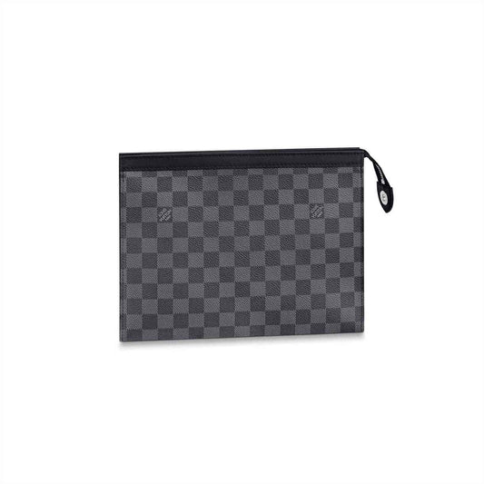 LV Voyage MM Monogram Pochette - Black