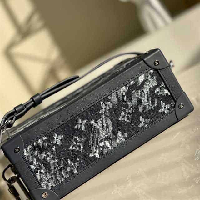LV Soft Trunk Monogram Canvas Messenger Bag - Navy