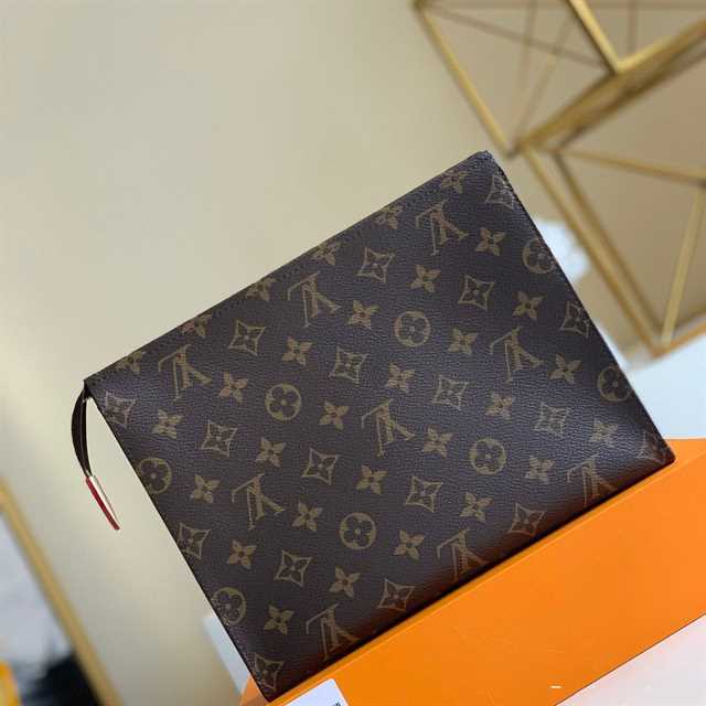LV Monogram Toiletry Pouch 26 - Brown