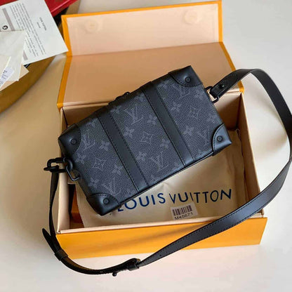 LV Wallet Monogram Eclipse Trunk Bag - Black