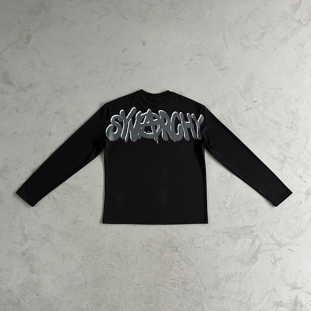 Synarchy Long Sleeve - Black/Grey