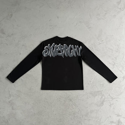 Synarchy Long Sleeve - Black/Grey