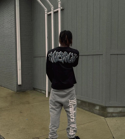 Synarchy Long Sleeve - Black/Grey