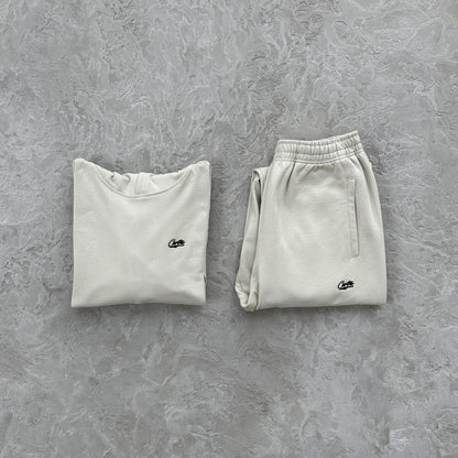 Crtez Woosh Open Hem Set - Cream
