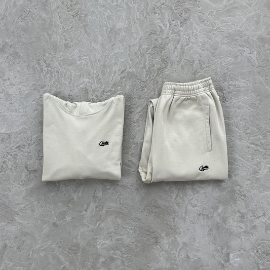 Crtez Woosh Open Hem Set - Cream