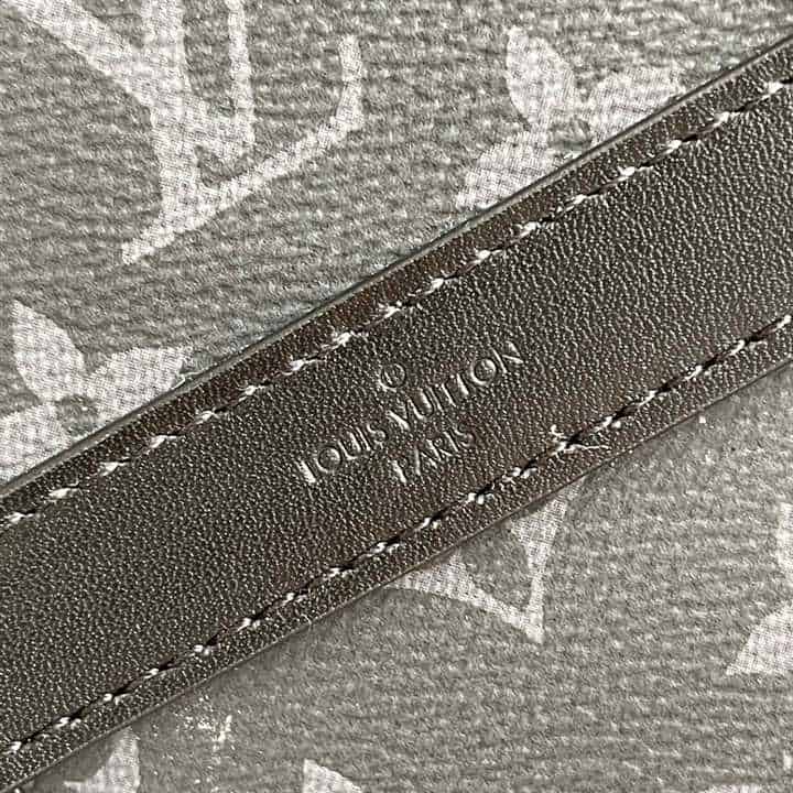 LV Trunk Messenger Monogram Eclipse Messenger Bag - Black