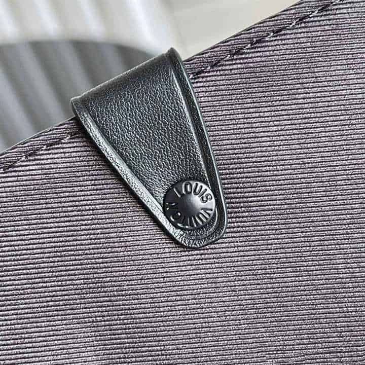 LV Trunk Taurillon Monogram Leather Messenger Bag - Black