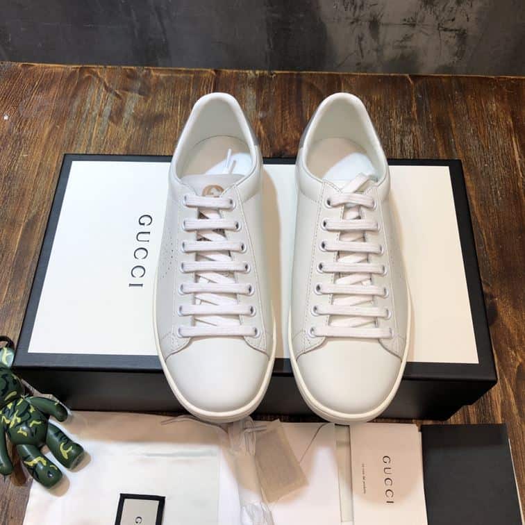 Gucci GG Ace Sneakers - White