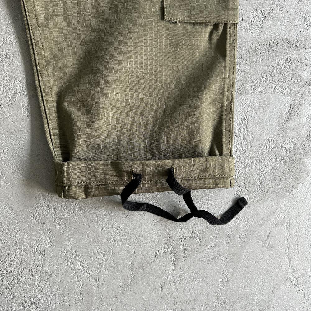 Crtez Logo Patch Cargo Pants - Military Green