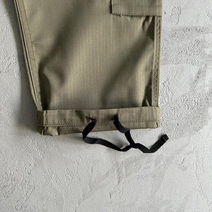 Crtez Logo Patch Cargo Pants - Military Green