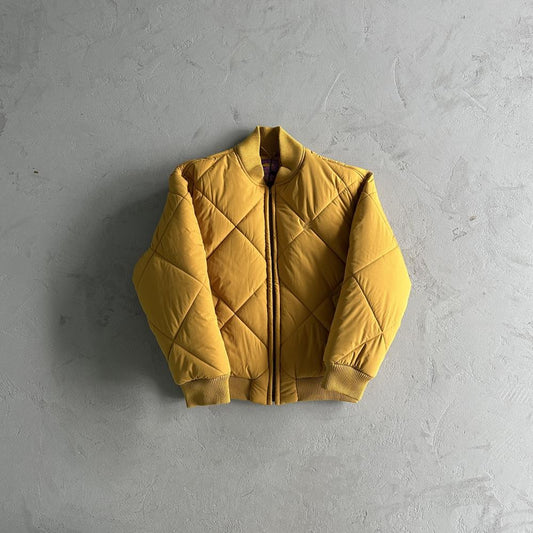 Crtez Olde English Bomber Jacket - Yellow