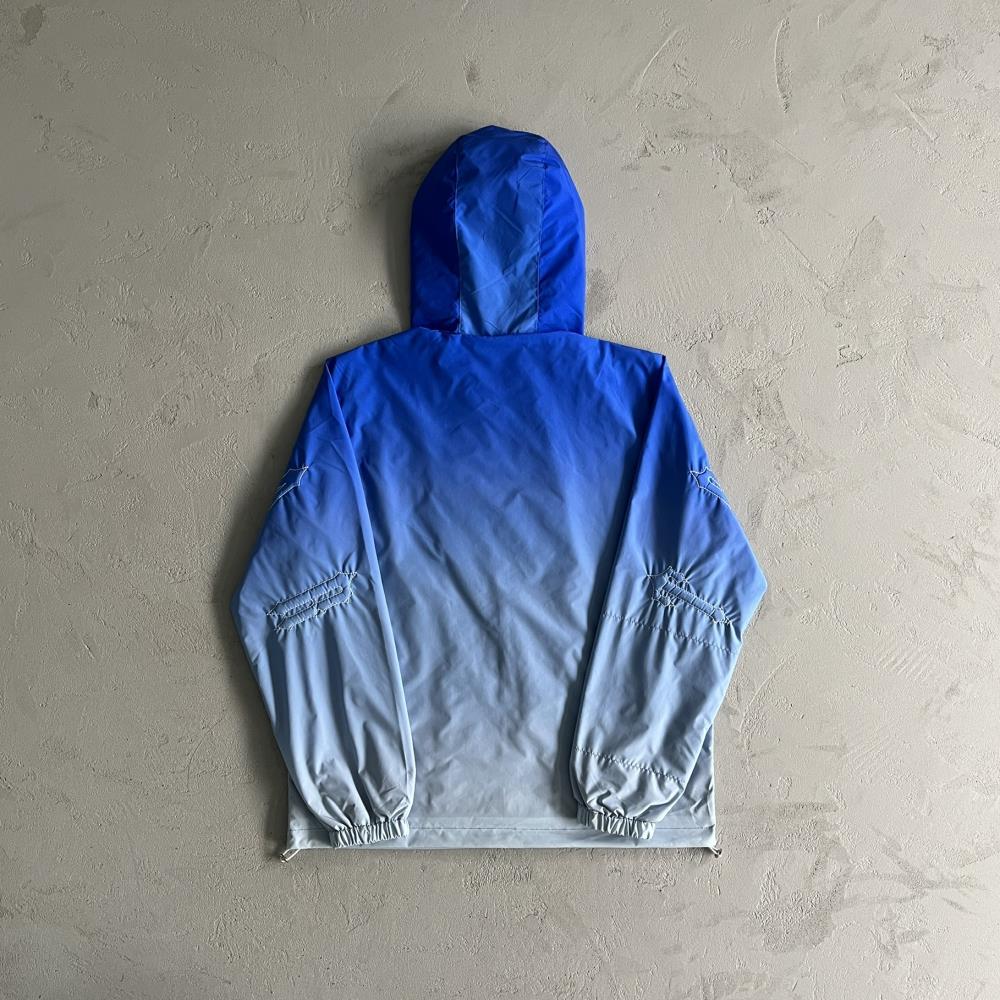TS Outline Arch Windbreaker - Sky Blue
