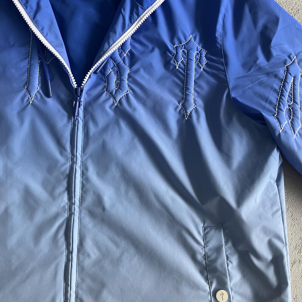 TS Outline Arch Windbreaker - Sky Blue