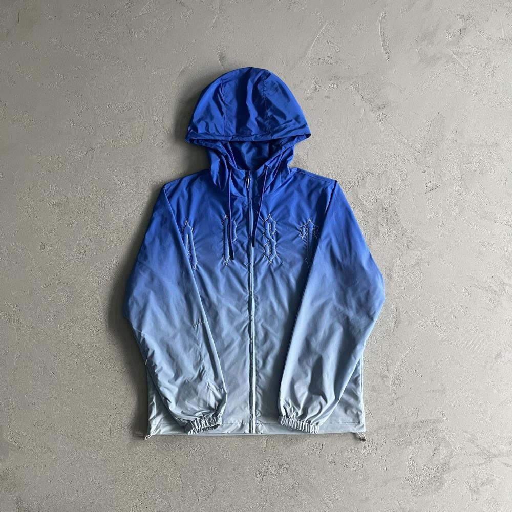 TS Outline Arch Windbreaker - Sky Blue
