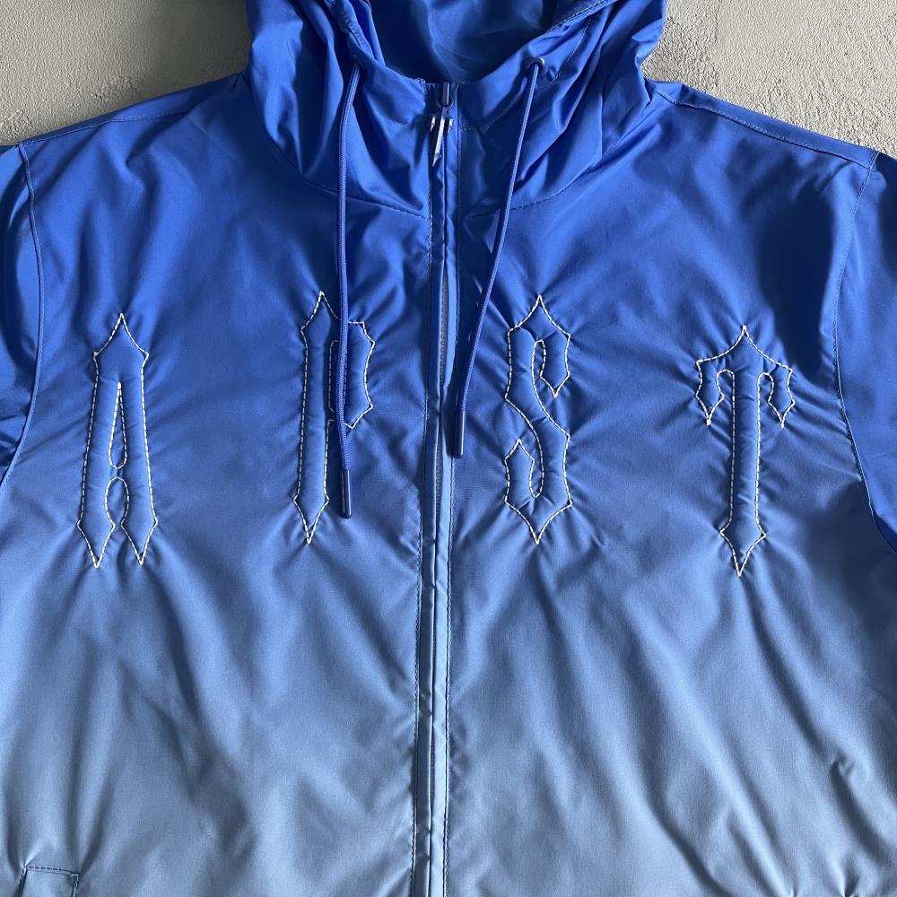 TS Outline Arch Windbreaker - Sky Blue