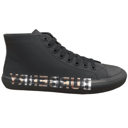 Burberry High Top Sneakers - Black