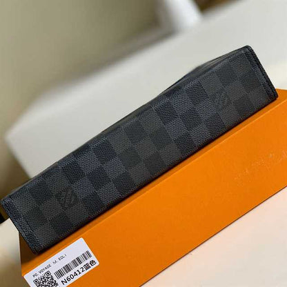 LV Voyage MM Damier Pochette - Grey/Blue