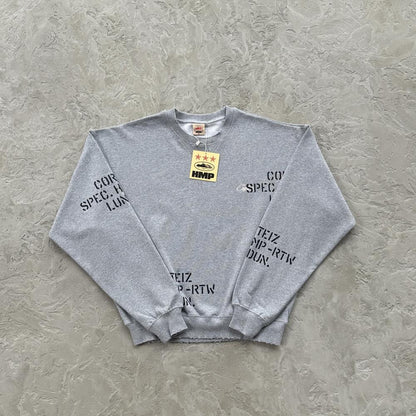 Crtez Hmp Stencil Crewneck Set - Grey