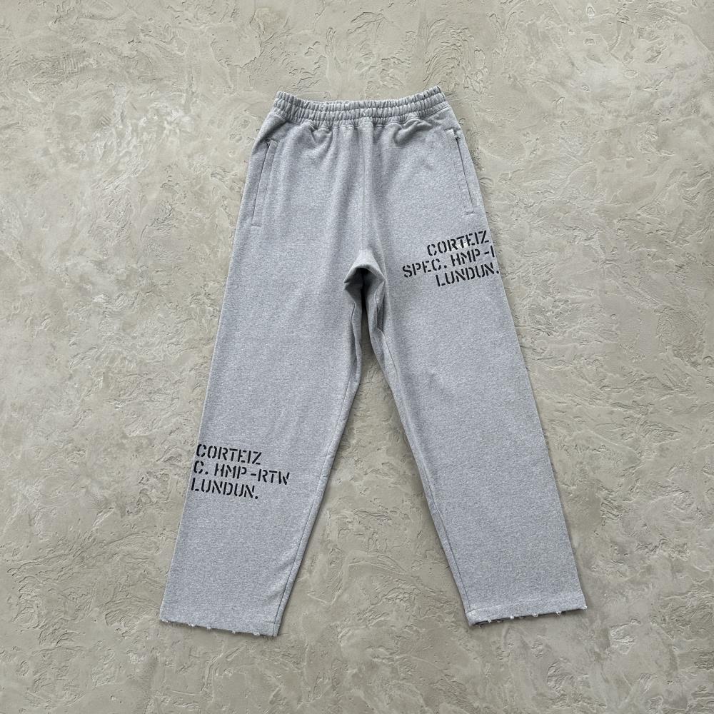 Crtez Hmp Stencil Crewneck Set - Grey