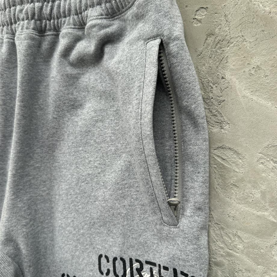 Crtez Hmp Stencil Crewneck Set - Grey