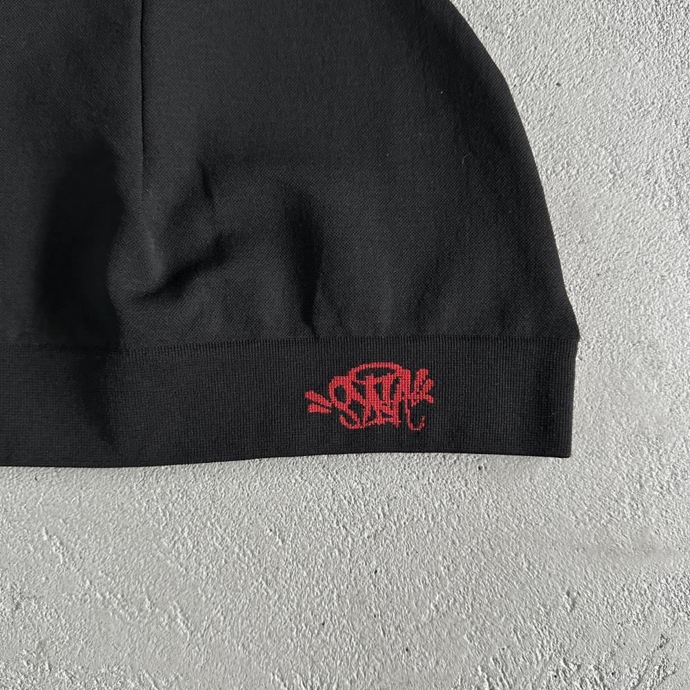 Syn Skull Cap - Black/Red