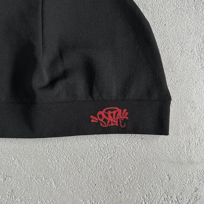 Syn Skull Cap - Black/Red