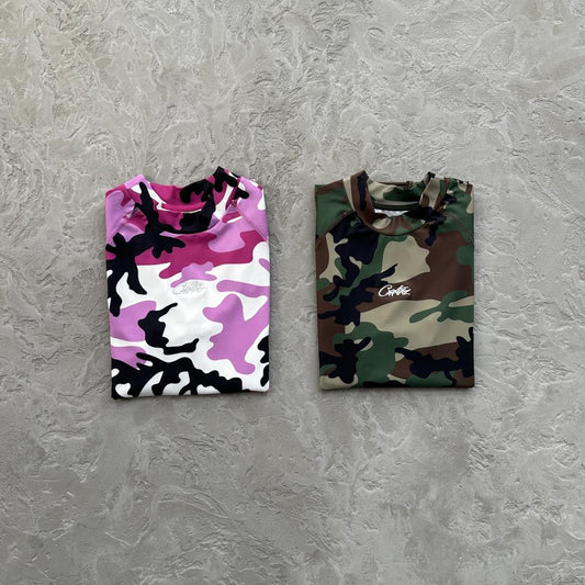 Crtez Litework Compression Top - Camo
